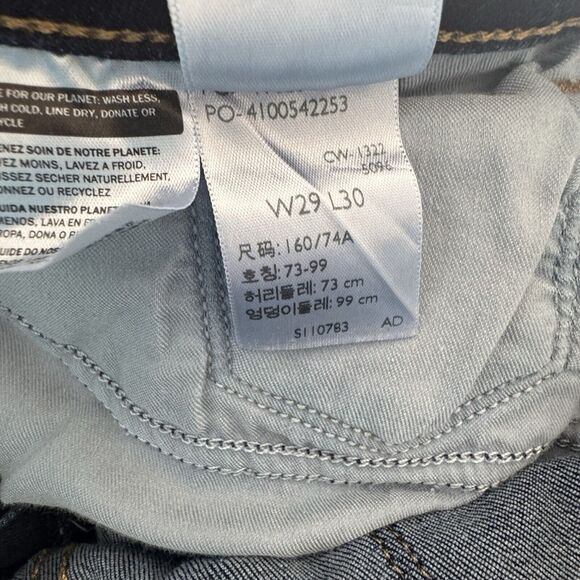 Levi's Women's 311 Shaping Skinny Mid Rise Tummy Slimming Jeans, Blue, Size 29 - Picture 8 of 9